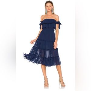 Micaela Dress in Navy MISA Los Angeles